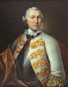 Conrad Witz Portrait of count Karl von Sivers oil painting